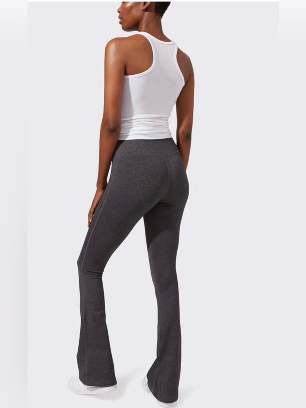 SPLITS59 Raquel Flate 30” Pants Heather Grey size Small